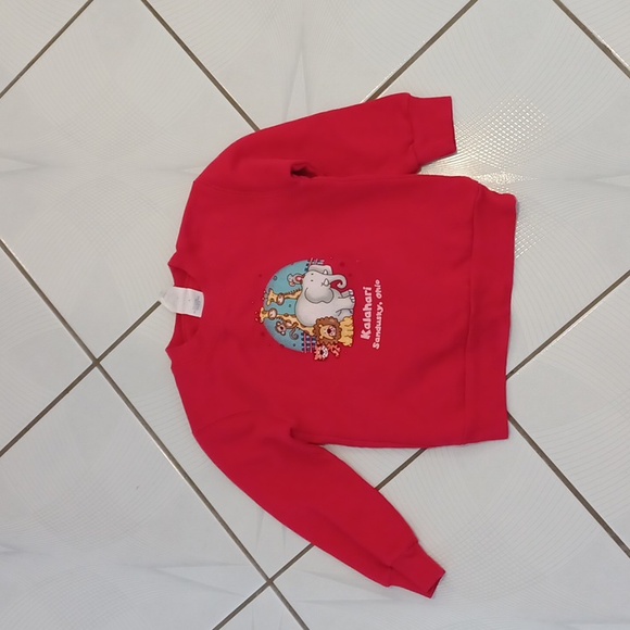 4/$60 Red Kalahari Sweatshirt - Size 4 - Picture 1 of 5